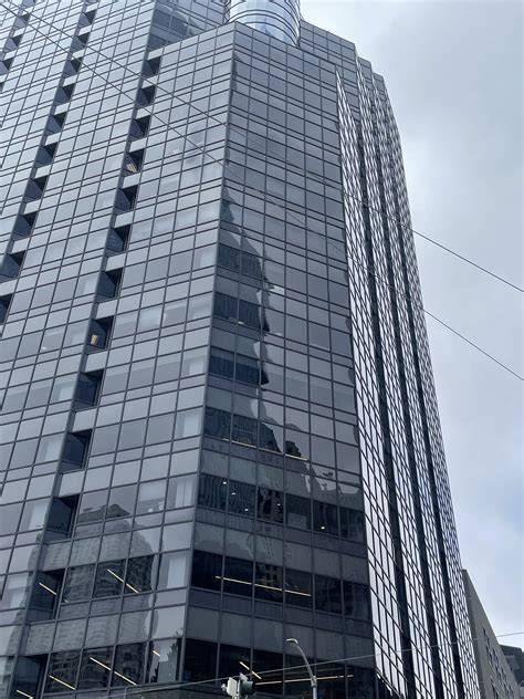 SF high-rise suffers interior glass break, streets closed in area